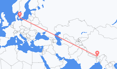 Flights from Paro to Copenhagen