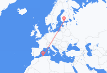 Algiers to Helsinki