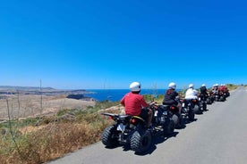 North Malta: Quad Bike Tour with Scenic Land, Sea & Swimming