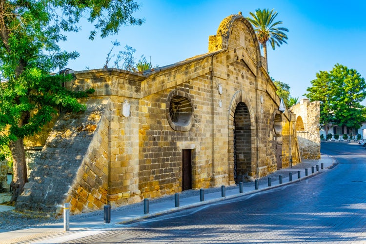 photo of Famagusta gate at Nicosia, Cyprus.