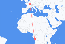 Luanda to Lyon