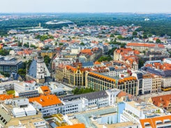 Photo of Tuebingen in the Stuttgart city ,Germany Colorful house in riverside and blue sky. 