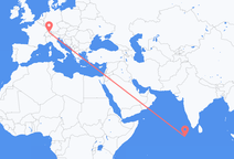 Flights from Malé to Zurich