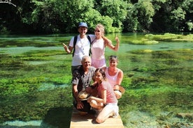 Visite guidée d'une journée sur la Riviera du Sud, Blue Eye et Gjirokastra