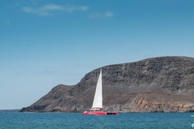 Katamaran halvdags krydstogt fra Caleta de Fuste