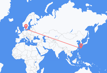 Flights from Okinawa Island to Copenhagen