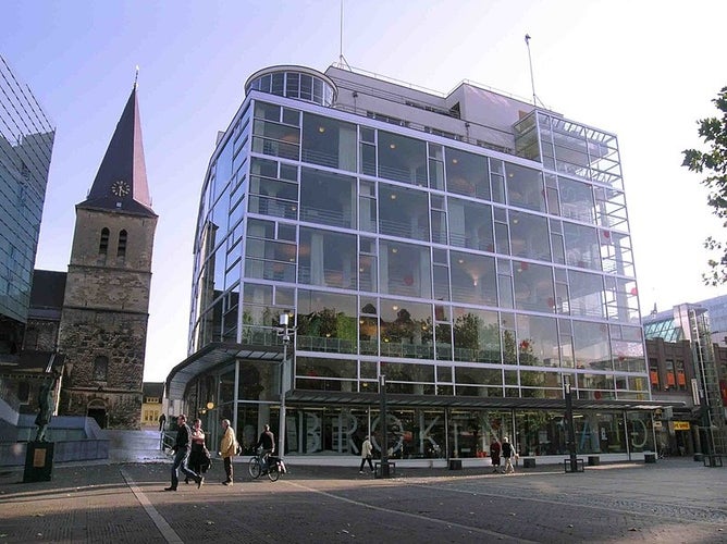 photo off view of Glaspaleis in Heerlen, the Netherlands.