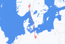 ベルリンからオスロ行きの便