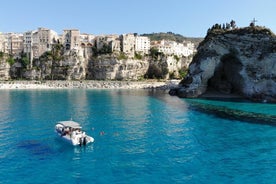 privat båttur med skeppare från Tropea till Capo Vaticano