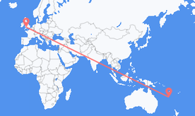 New Caledonia to Wales