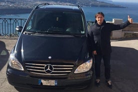 Transfert privé de Sorrento à Rome avec un chauffeur parlant anglais