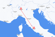 Flights from Rome to Milan