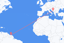 Paramaribo to Sarajevo