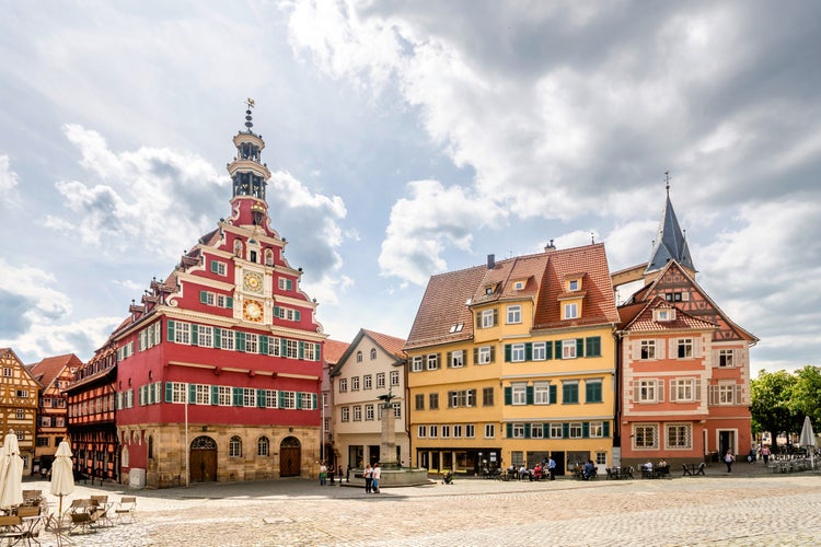 Photo of Market Place in Esslingen am Neckar, Germany .