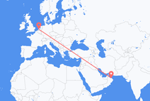 Flyg från Muscat till Rotterdam