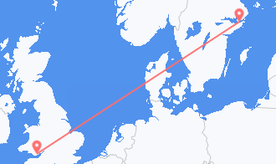 Flights from Wales to Sweden