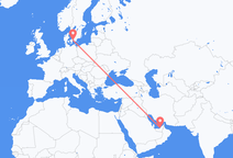 Flights from Abu Dhabi to Copenhagen