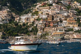 Tour privado por la costa de Amalfi con barco de 28 pies