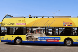 Heraklion: Hop-on Hop-off Open Top Bus Sightseeing Tour