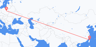 Flights from Taiwan to Poland