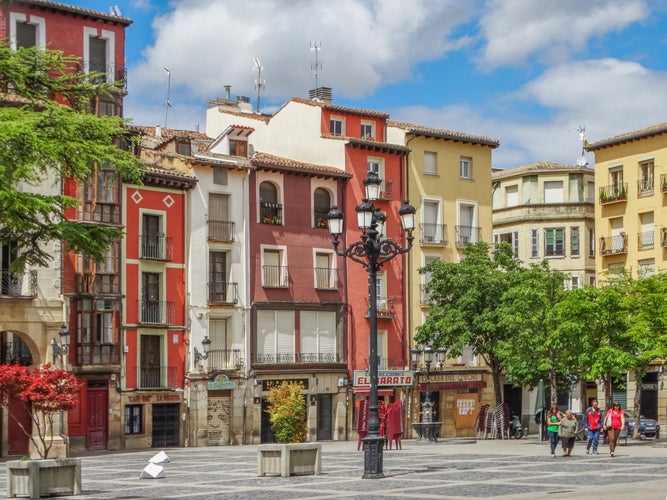 Old Town Plaza - Logrono - La Rioja - Spain