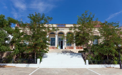 photo of Archaeological museum of Milos island, plaka, Greece.