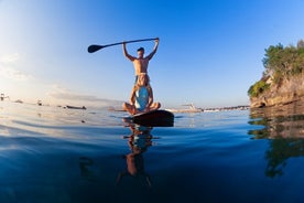 Stand up paddleboard adventure in Leangbukta