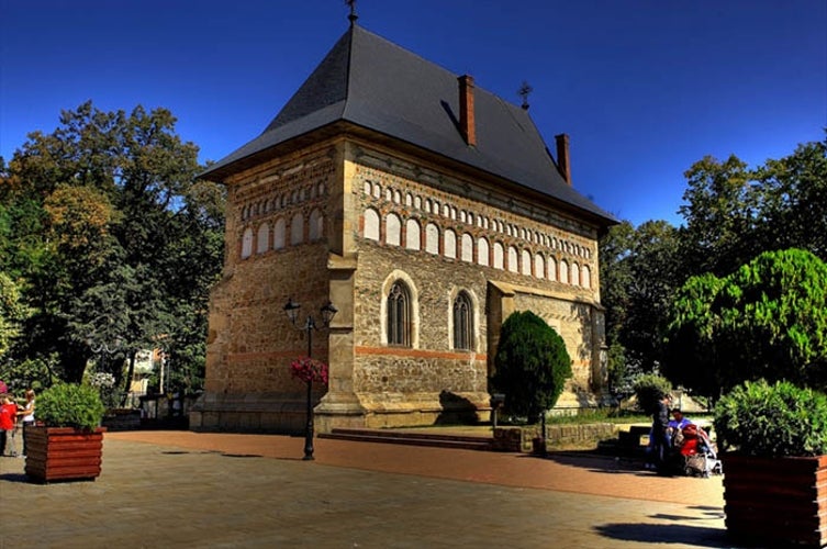 Nativity of St. John the Baptist Church (Biserica Nașterea Sfântului Ioan Botezătorul) from Piatra Neamt,Romania 