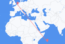 Flights from Mahé to Brussels