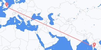 Voli dalla Thailandia al Regno Unito