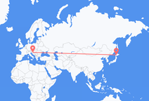 Sapporo to Zagreb