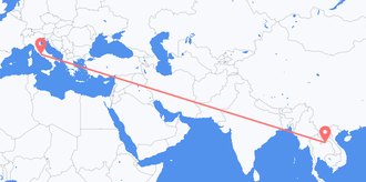 Laos to Italy
