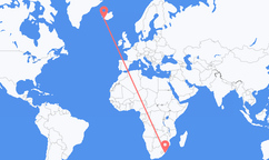 Flights from Durban to Reykjavík