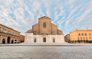 Photo of the Basilica of Santa Maria degli Angeli near Assisi in Italy.