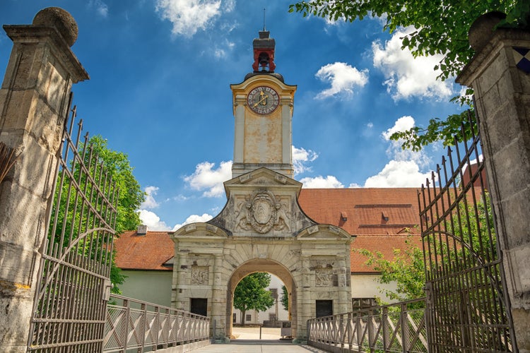 Photo of Ingolstadt, old castleб beautiful view of the old town.