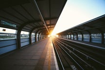 Bahnverbindungen in Rom, in Italien