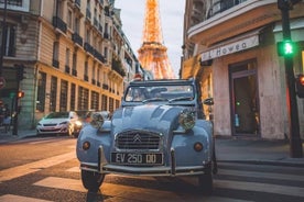 Vintage 2CV Adventure: 1-stündige Paris-Highlights-Tour