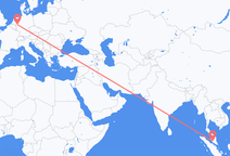 Flug frá Kúala Lúmpúr til Düsseldorf