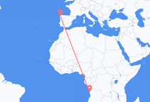 ルアンダからサンティアゴ デ コンポステーラ行きのフライト