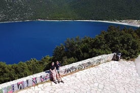 Halvdags Melissani Lake och Drogarati Cave Tour med Myrtos Swim