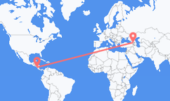 Flights from Managua to Tbilisi