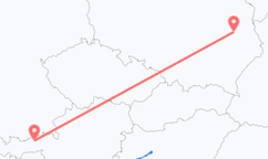 Train tickets from Marktgemeinde Jenbach to Lublin