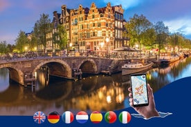 Centre d'Amsterdam : visite à pied avec audioguide sur application