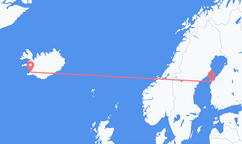 Flights from Reykjavík to Vaasa
