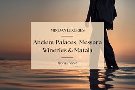 Lujos minoicos: palacios antiguos, rutas del vino de Messara y Matala