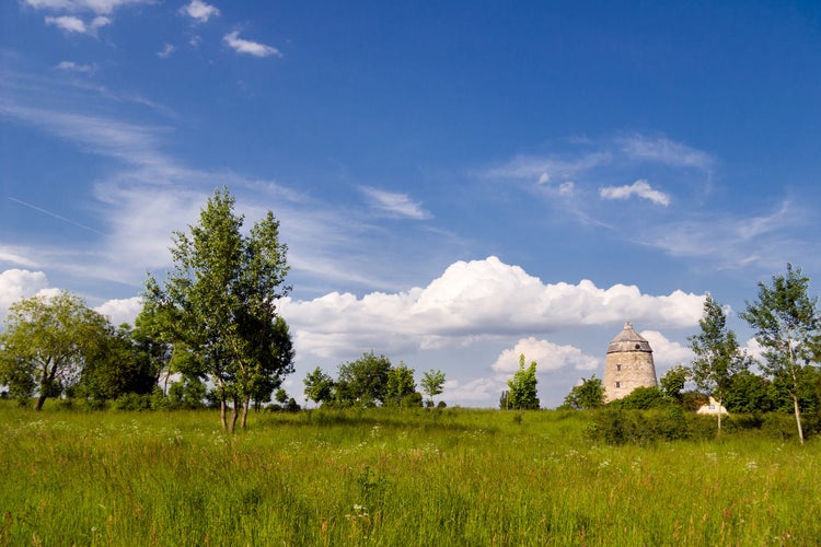 old mill between Zeitz and Zwenkau, Thuringia