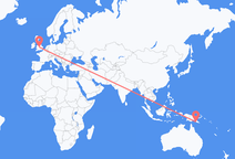 Flights from Port Moresby to Birmingham