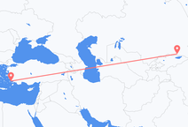 Vols d’Almaty pour Bodrum