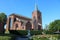 Photo of Saint Michaels church in city center of Slagelse in Denmark.