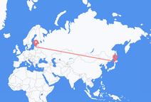 Sapporo to Riga